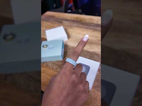 Unboxing the $499 Ceramic Oura Ring 4 in Tide 💍