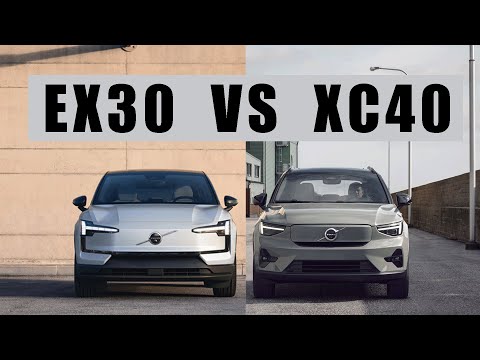 Volvo EX30 vs Volvo XC40 Recharge | WHICH SHOULD YOU CHOOSE?