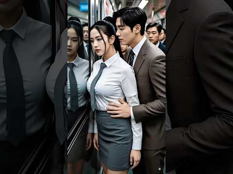 서울의 혼잡한 지하철 #subway #aiart #지하철 #short #subway