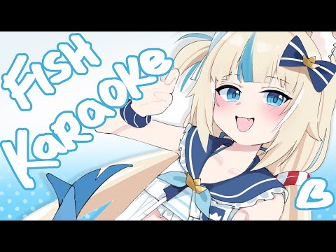 【KARAOKE】first fish karaoke! サムネイル