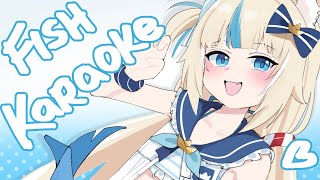 【KARAOKE】first fish karaoke!