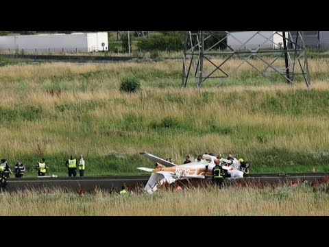 Crash of a tourist plane in Seine-et-Marne near Paris | AFP