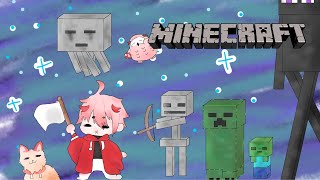 【マイクラ】日付変わるまで雑夜釣り【セラフ・ダズルガーデン/にじさんじ】