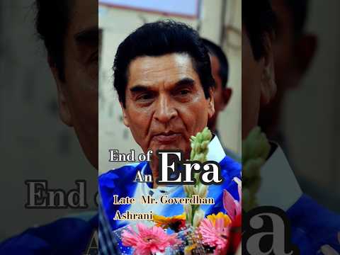 Govardhan asrani #sadnews #sad #Govardhanasrani #shortfeed #shorts #short #film #bollywood