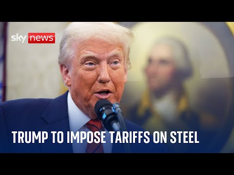 Donald Trump says he will impose import tariffs on steel