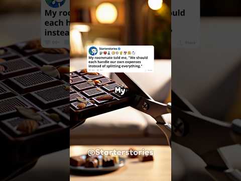 My roommate told me, "We should each handle our own expenses instead of splitting everything."