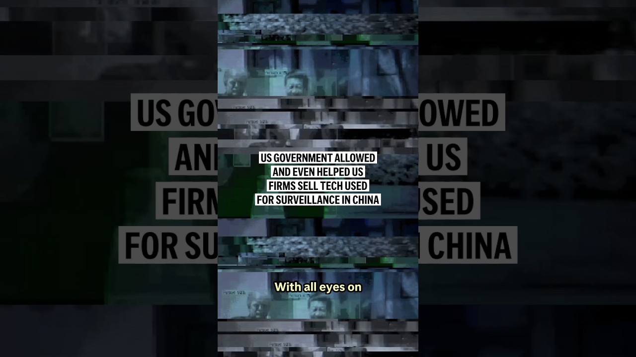 U.S. government allowed and even helped U.S. firms sell tech used for surveillance in China