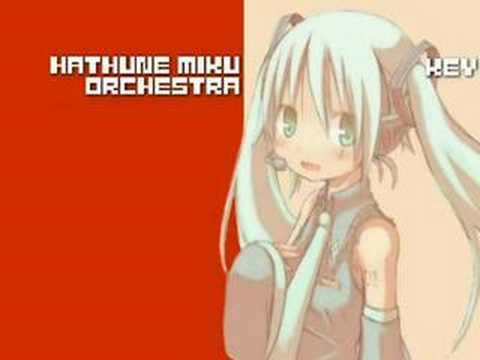 HMO - Key (Hatsune Miku Orchestra) with the lyrics.