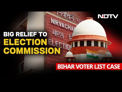Supreme Court LIVE Today | Bihar Voter List Case | SC Refuses To Stay ECI Survey | NDTV Live