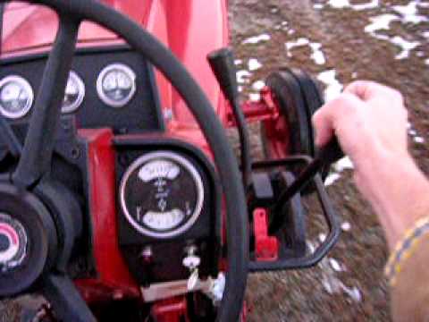 966 International Tractor - Driving & Shifting Out - YouTube for a case ih 275 starter wiring diagram 