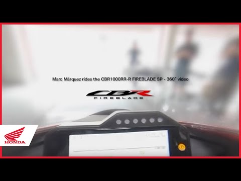 Marc Márquez rides the new CBR1000RR-R Fireblade SP