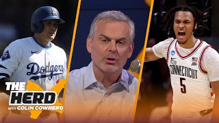 UCONN remains unstoppable in NCAA tournament, Shohei Ohtani goes 2-for-3 in home debut | THE HERD