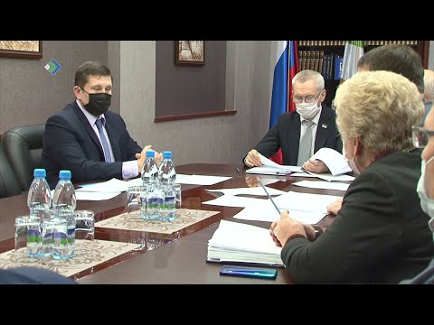 Рабочая встреча депутатов с Денисом Шароновым