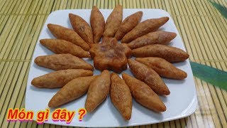 Cách Làm Bánh KHOAI MỠ chiên giòn cực ngon, bí quết để giòn mềm.