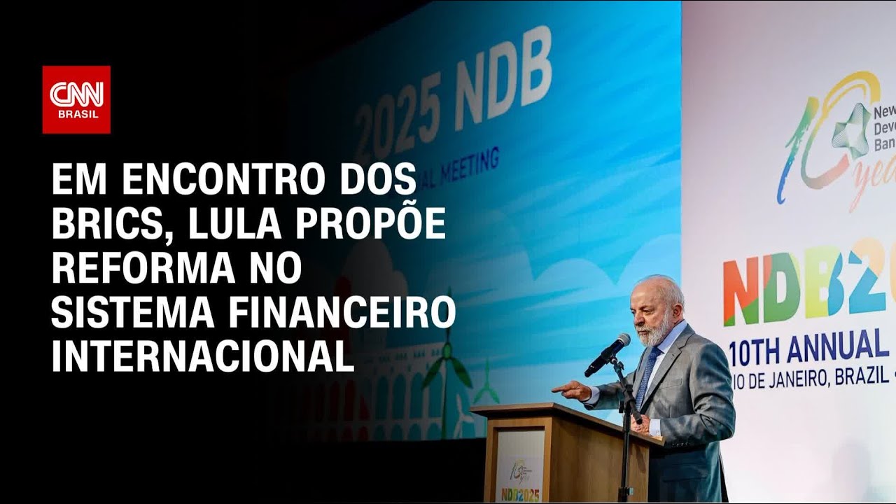 Lula defende novo modelo de financiamento global em reunião do Banco dos Brics | BASTIDORES CNN