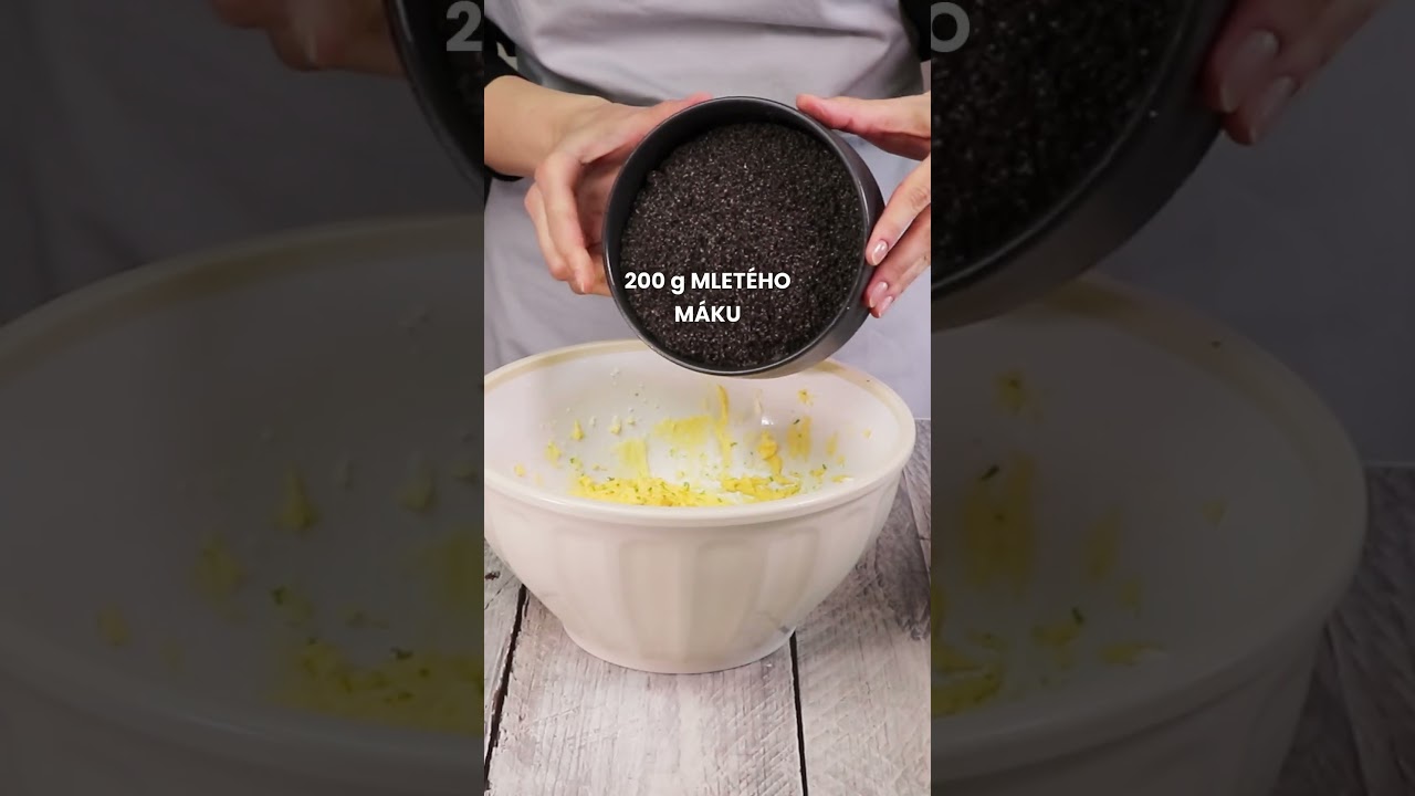 Rakouský makovec bez mouky je vláčný a plný živin z máku #toprecepty #cooking #recipe #food