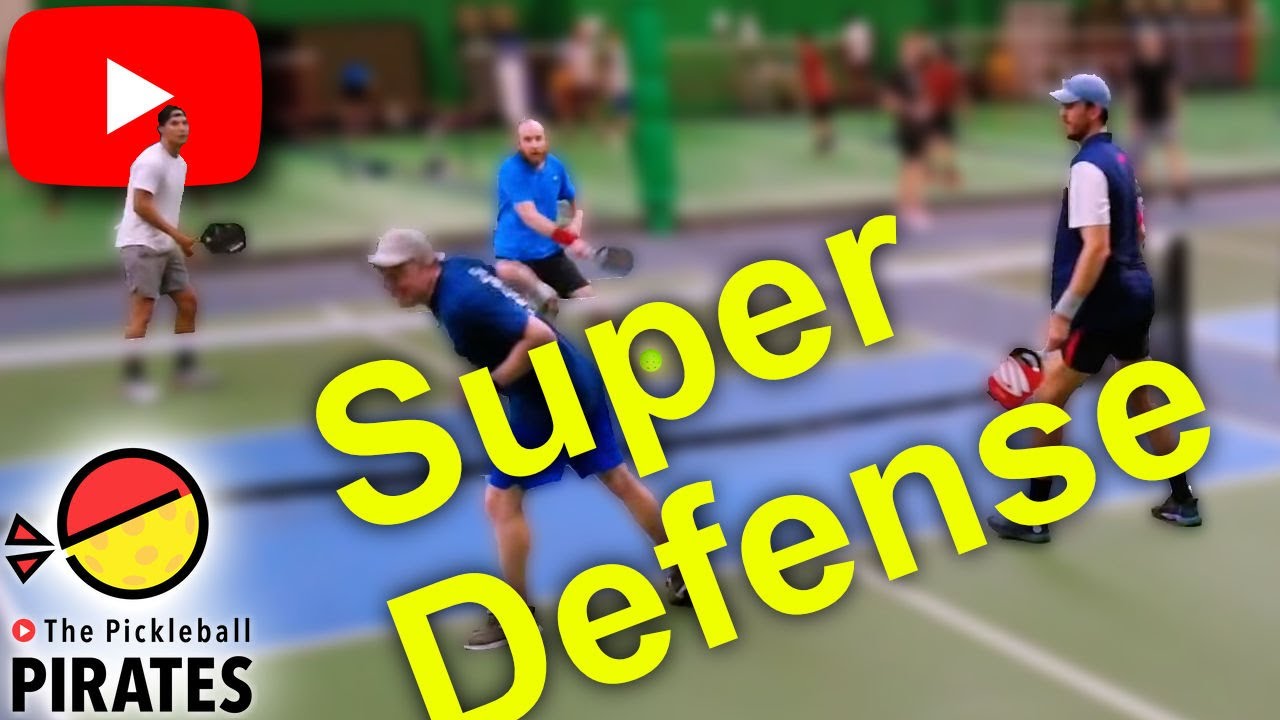 Pickleball Defense Dominates in 4.5+ Men's Doubles