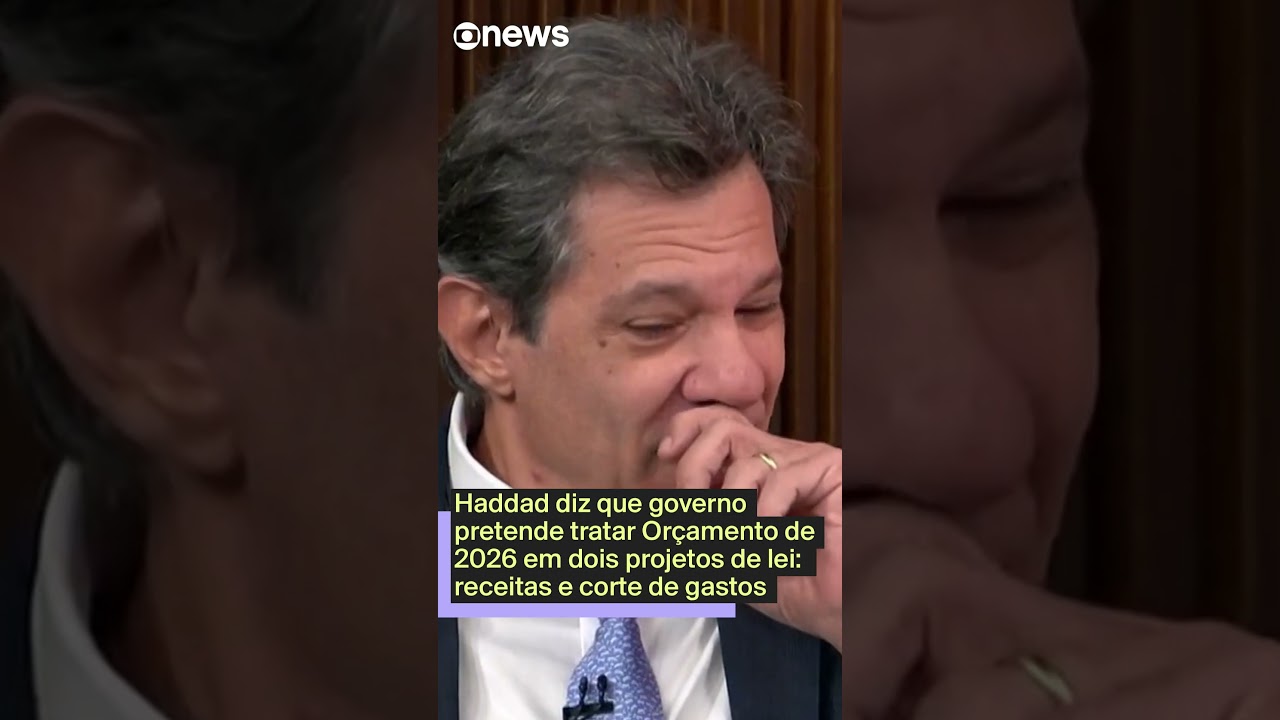 Haddad diz que governo pretende tratar Orçamento de 2026 em 2 projetos de lei