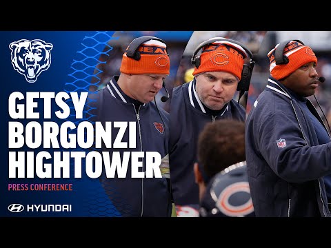Getsy, Borgonzi, Hightower on preparations for Week 15 | Chicago Bears video clip