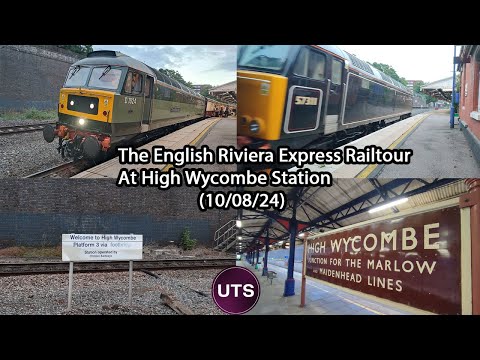 The English Riviera Express Railtour At High Wycombe (10/08/24)