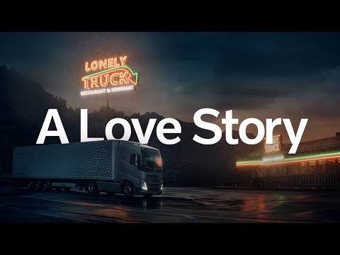 Two trucks fall head over (w)heels in love in Volvo’s new film, doing things you have never seen a truck do before