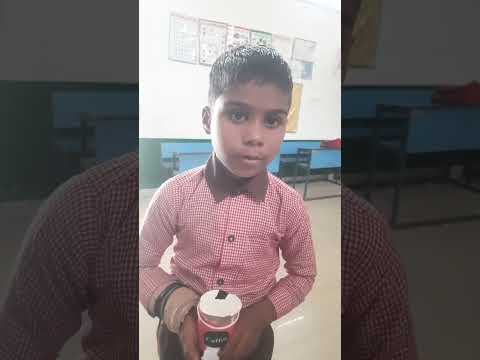 छोटे बच्चे ने बनाया डस्टबिन ♻️ | Best Out Of Waste Project | Kids Craft Shorts