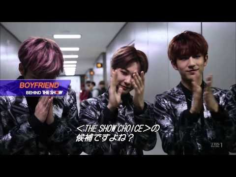 150227 BEHIND THE SHOW 보이프렌드 cut (더쇼 141111 방송)