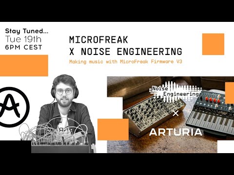 Livestream | Making music with MicroFreak firmware V3