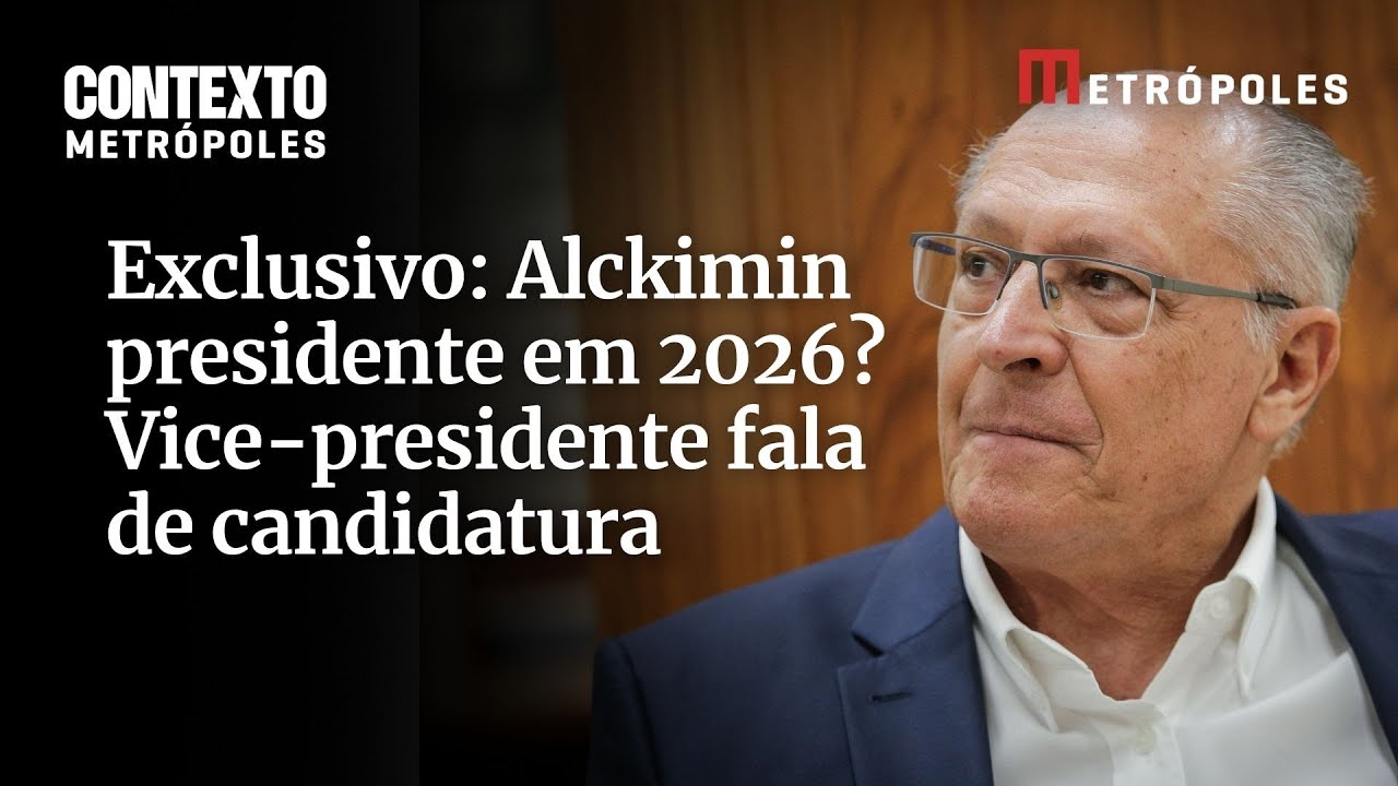 Exclusivo Alckimin presidente em 2026 Vice presidente fala de candidatura
