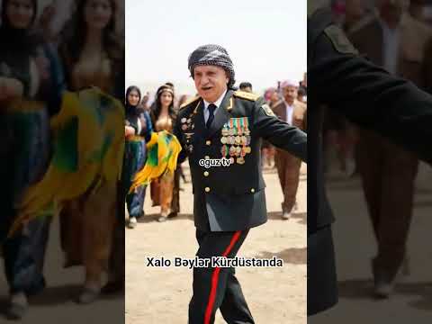 Bəylər Kürdüstanda halay çəkdi! "Biji Xalo, biji Kürdüstan" dedi