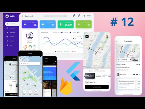 Add Google Map in Flutter App | Taxi Booking App Flutter | iOS & Android Quick Ride Carpool App