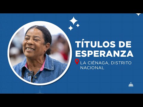 Entrega de títulos desde el Polideportivo Nuevo Domingo Savio, La Ciénaga, Distrito Nacional.