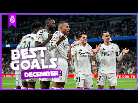 REAL MADRID | ALL GOALS IN DECEMBER 2024