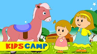 Horsey Horsey | Nursery Rhymes And Kids Songs by KidsCamp