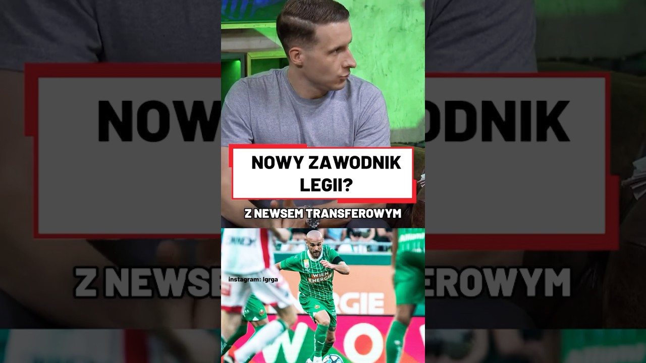 Moc futbolu: legia bierze nowego zawodnika #shorts