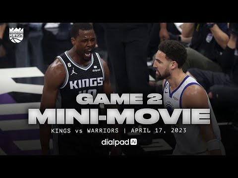 GAME 2 MINI-MOVIE: Kings Hold Home Court to take 2-0 Series Lead video clip