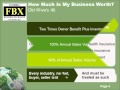 What is The Value of My Business? by Florida Business Exchange / FBX Advisors in Tampa Bay, Florida