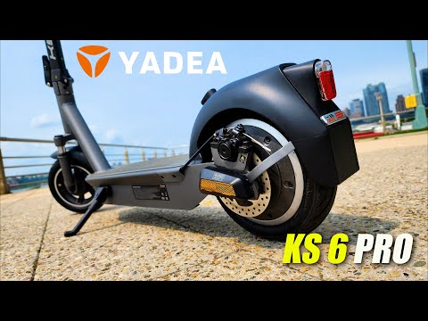 New Solid Electric Scooter Yadea KS6 review