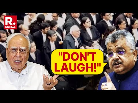Kapil Sibal Laughs During SC Hearing Of RG Kar Case; SG Tushar Mehta Objects