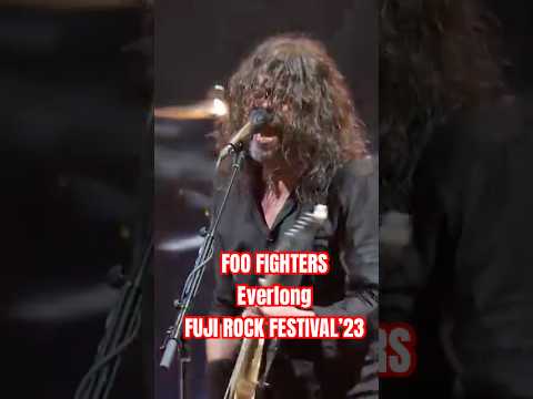 Foo Fighters – Everlong (Live at FUJI ROCK FESTIVAL ’23) #フジロック#foofighters #shorts