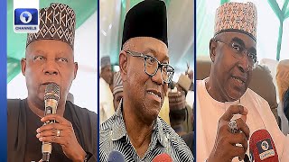 Shettima Leads Other Dignitaries To Buhari's Fidau Prayer