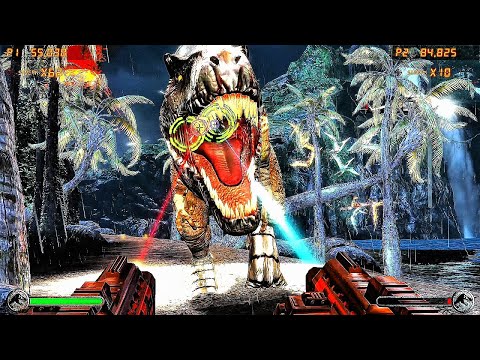 SHOOTING TREX GAMEPLAY | Fast Shooting Gameplay JURRASIC PARK