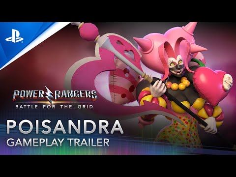 Power Rangers: Battle for the Grid - Poisandra & Gravezord Trailer | PS5, PS4