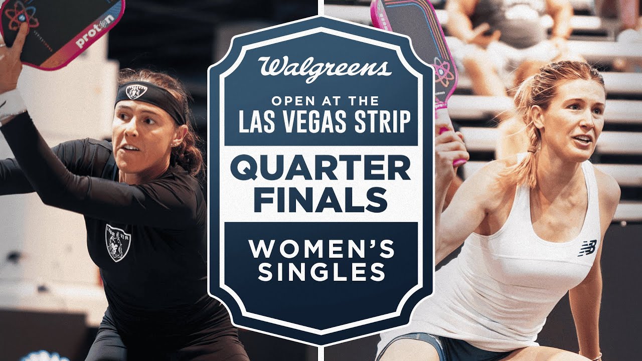 Kaitlyn Christian v Genie Bouchard at the Walgreens Open at the Las Vegas Strip