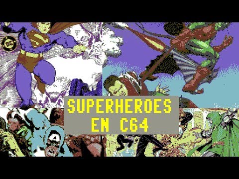 C64 REAL 50Hz: Juegos de Superhéroes en el Commodore64 con Spidey