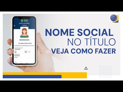 Pode ter nome social no título de eleitor?