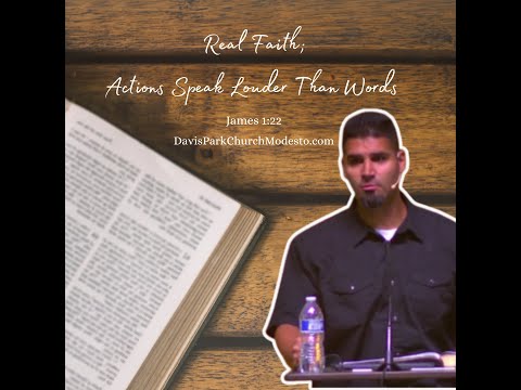 Real Faith Actions Speak Louder Than Words PODCAST