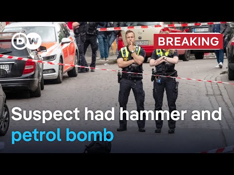 Police shoot man in Hamburg, Germany who was threatening officers | DW News