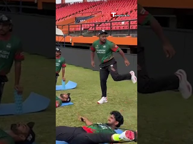 ডিফেন্ডিং চ্যাম্পিয়নদের অনুশীলন শুরু! ⚡🏏 #shorts #shortsvideo #rangpurriders #gslt20