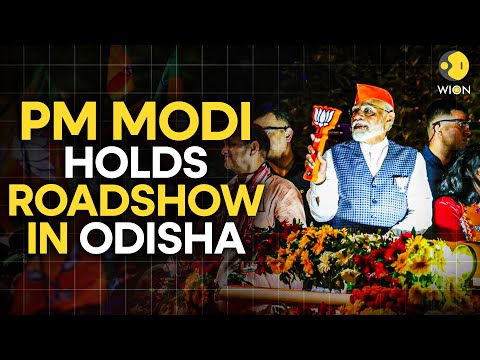 LIVE: India's PM Modi Holds A Vibrant Road Show In Bhubaneswar, Odisha | WION LIVE